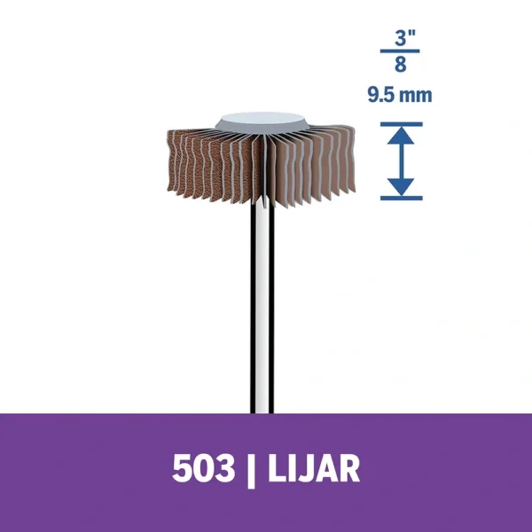 Disco de Aletas 3/8" Grano 120 Dremel 503 2615.000.503-000