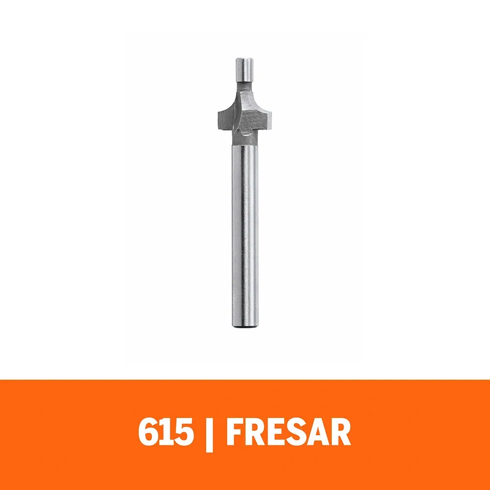 Fresa redondeo esquina 1/8 Dremel 615 2615.000.615-000