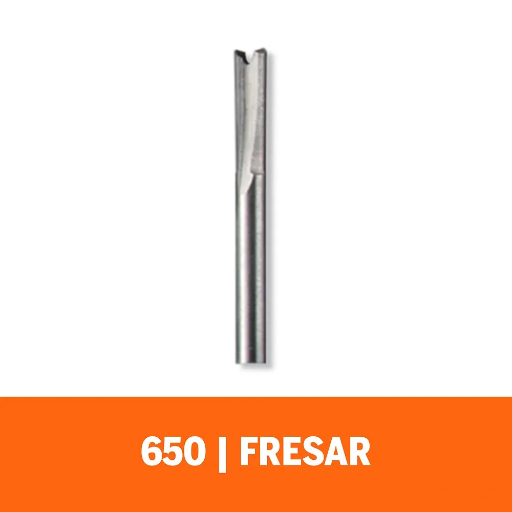 Fresa Recta 1/8" Dremel 650 2615.000.650-000