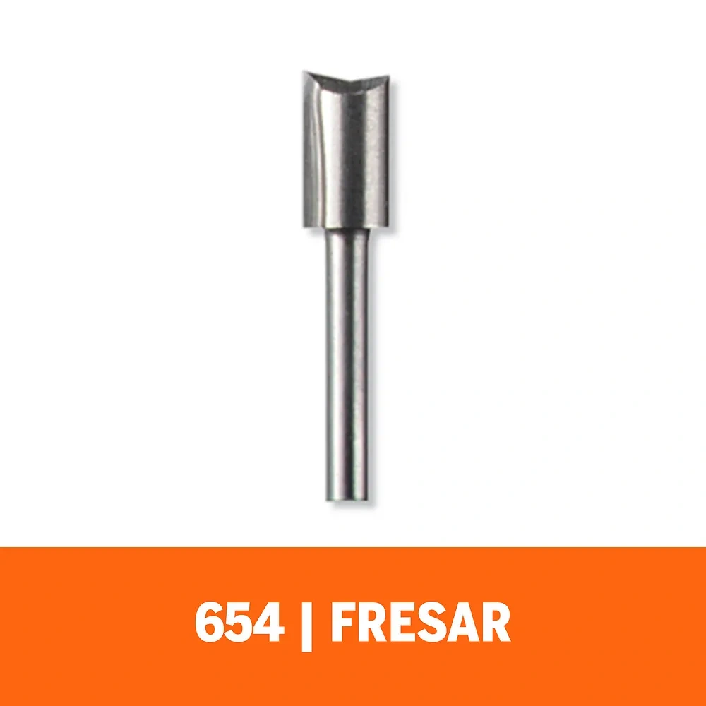 Fresa recta 1/4 Dremel 654 2615.000.654-000