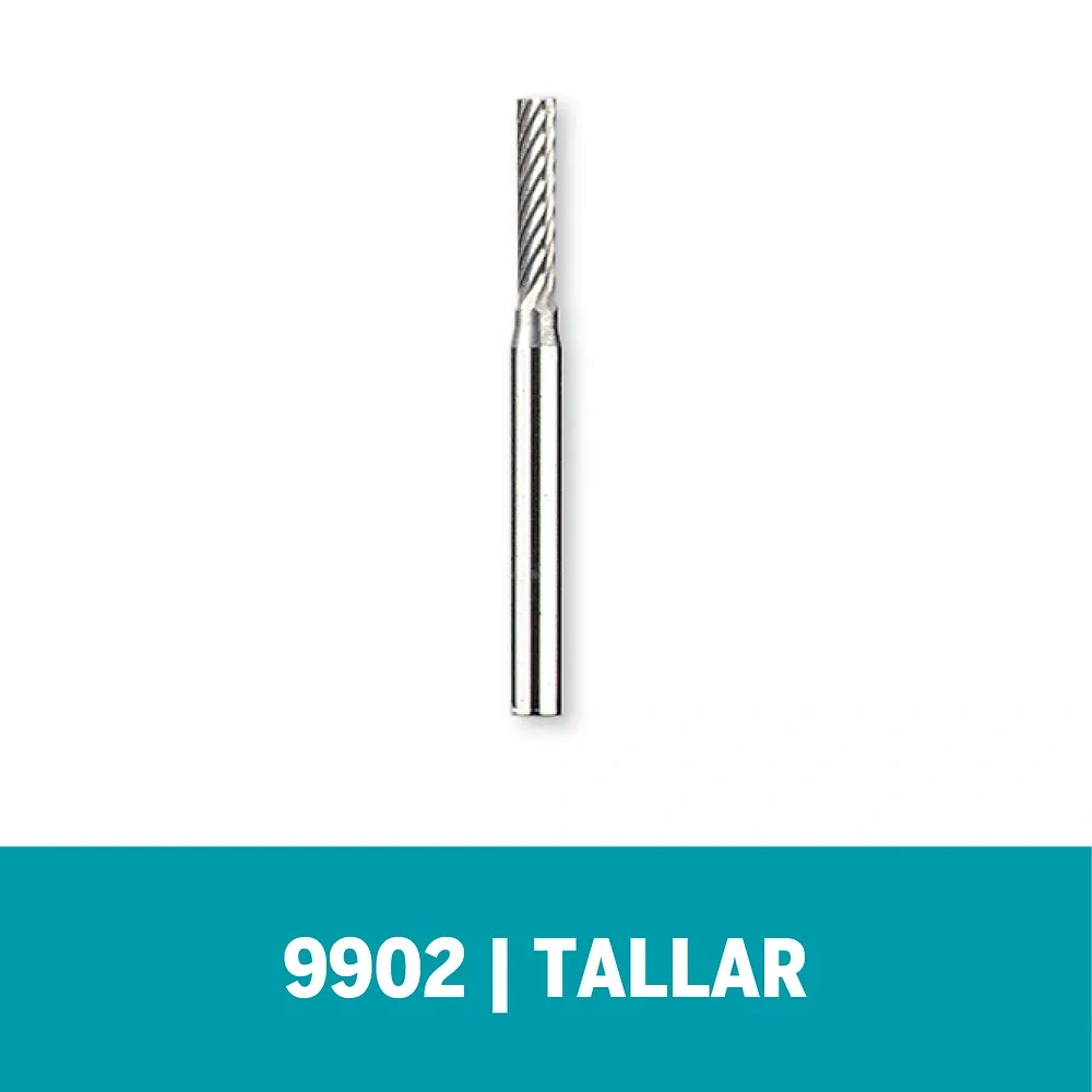 Fresa Recta de Carburo de Tugnsteno 3/32" Dremel 9902 2615.009.902-000