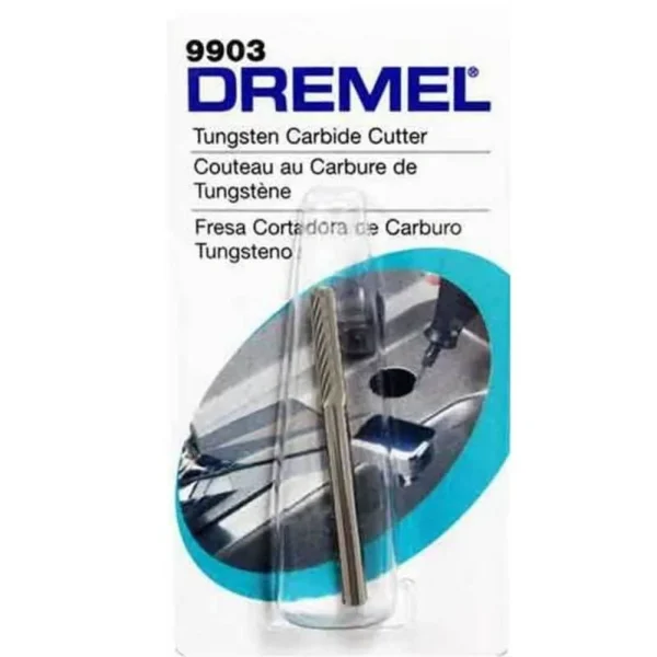 Fresa Recta de Carburo de Tugsteno 1/8" Dremel 9903 2615.009.903-000
