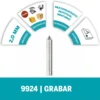 Punta de Carburo para Grabado Dremel 9924 2615.009.924-000