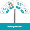 Punta diamantada para grabado Dremel 9929 2615.009.929-000