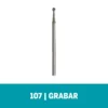 Fresa de Grabado Redonda 3/32" Dremel 107 2615.010.7AE-000
