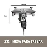 2615.023.1AA-000-3.webp Mesa fresadora / Tupi Mesa para fresar Dremel 231 2615.023.1AA-000