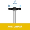 Juego de Cepillos de Cerdas 3/4" 2 und Dremel 403 2615.040.3AA-000