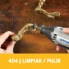 Cepillos de Cerdas 1/2" x 2 Und Dremel 404 2615.040.4AA-000