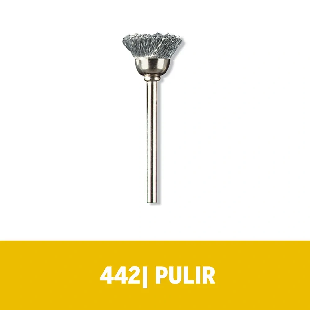 Cepillo de Acero al Carbón 1/2" Dremel 442 2615.044.2AC-000