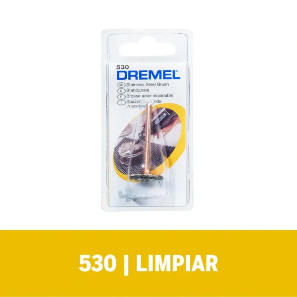 Cepillo Acero Inoxidable 3/4" Dremel 530 2615.053.0AC-000