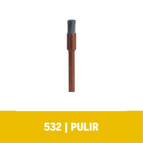 Cepillo de Acero Inoxidable 1/8" Dremel 532 2615.053.2AA-000