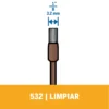 Cepillo de Acero Inoxidable 1/8" Dremel 532 2615.053.2AA-000