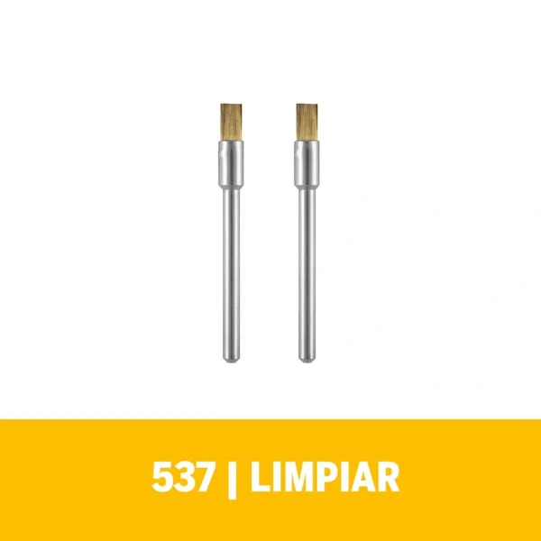 Cepillo de laton 1/8 Dremel 537 2615.053.7AA-000