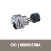 Aditamento para Minitorno Mini Sierra Circular 1 1/4" Dremel 670 2615.067.0AC-000