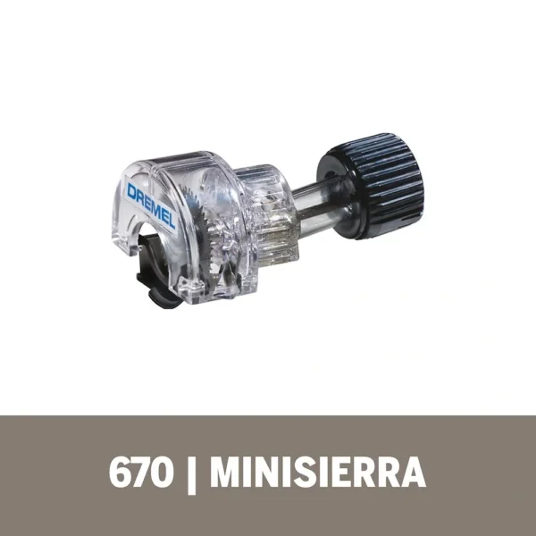Aditamento para Minitorno Mini Sierra Circular 1 1/4" Dremel 670 2615.067.0AC-000