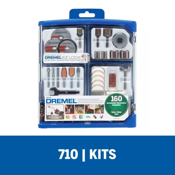 KIT 160 Accesorios Dremel 710 2615.071.0AK-000