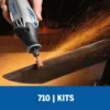 KIT 160 Accesorios Dremel 710 2615.071.0AK-000
