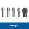 Juego de 4 Boquillas y Tuerca de Retención Dremel 4485 2615.504.485-000