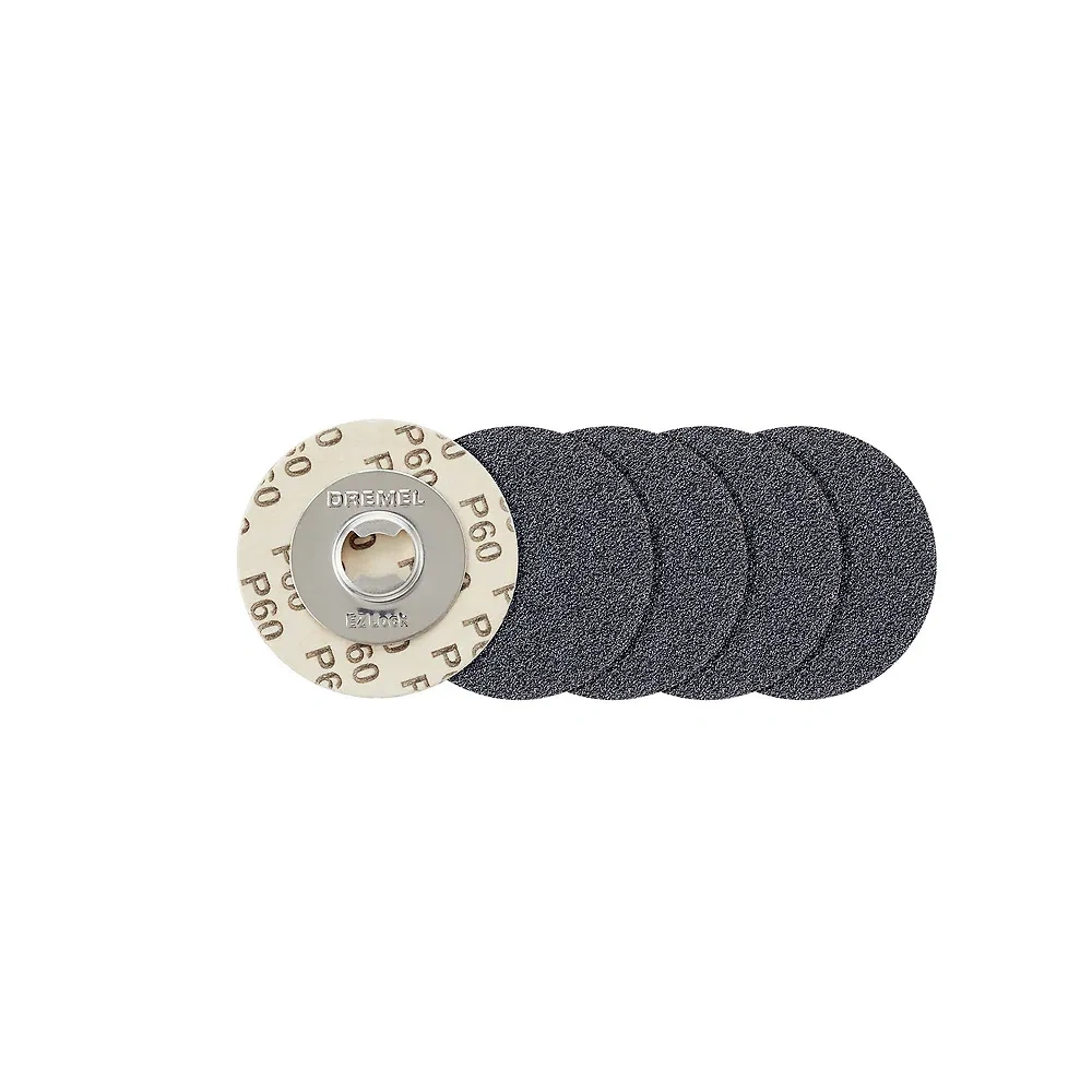 Discos de lija EZ-Lock Grano 60 Dremel EZ411SA 2615.E41.1AD-000