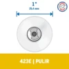 Disco de tela para pulir easy lock Dremel EZ423 2615.E42.3AC-000