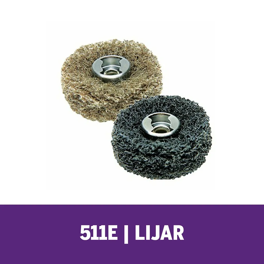Disco abrasivo pulidor Grano 180, 280 EASY LOCK x 2 Unid Dremel EZ511 2615.E51.1AA-000
