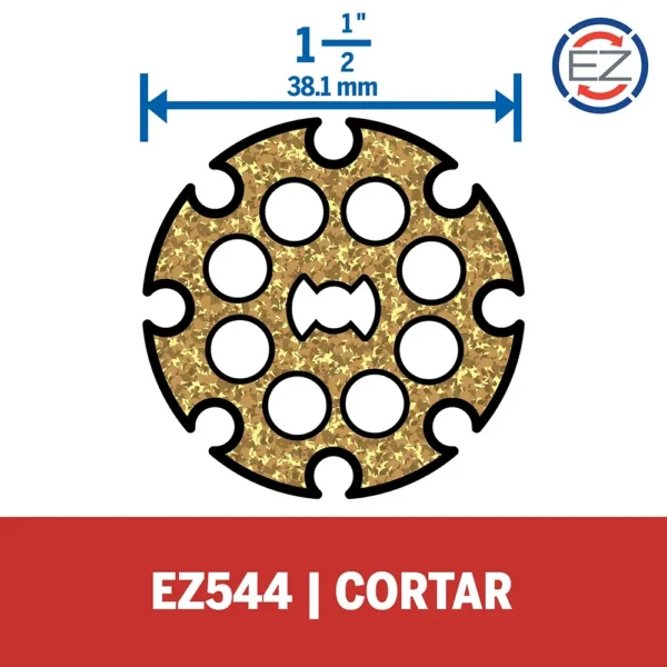 Disco de Corte de carburo EASY LOCK 1 1/2 Dremel EZ544 2615.E54.4AA-000