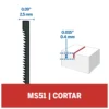 Sierra para Plástico y Madera para Moto Saw Dremel MS51 2615.MS5.1AA-000
