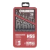 Juego de brocas para metal x25Pzs (1– 3mm) Rankor 100000043