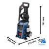 Hidrolavadora 1500W 1800 PSI Bosch GHP 180 0600.910.CE0-000