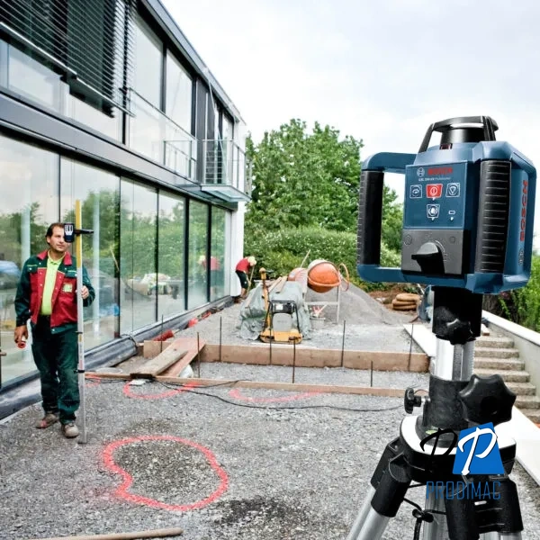 Nivel Láser Rotativo Bosch 250 metros GRL 250 HV 0601.061.600-000