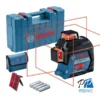Nivel laser de planos GLL 3-80 Una linea horizontal y 2 lineas verticales con proyeccion en 360 0601.063.S00-000