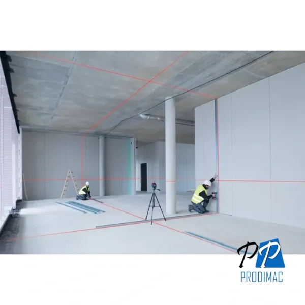 Nivel laser de planos GLL 3-80 Una linea horizontal y 2 lineas verticales con proyeccion en 360 0601.063.S00-000