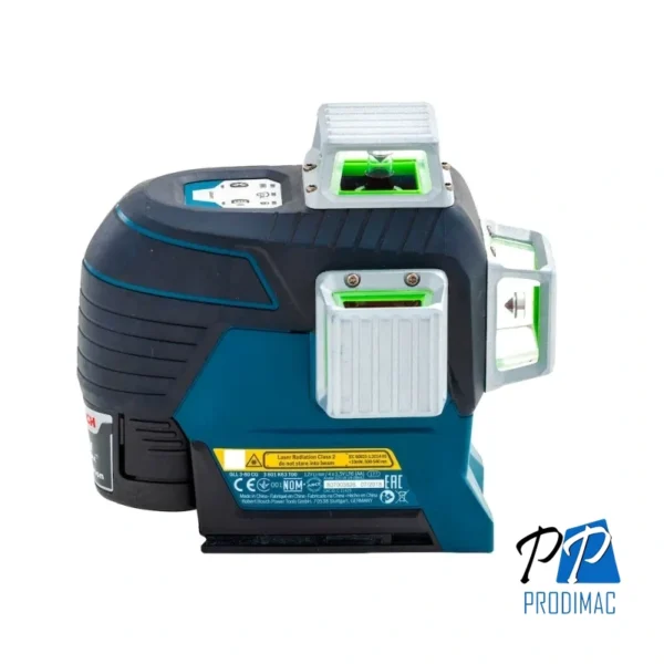 Nivel Láser 360 de 3 Líneas Verde GLL 3-80 CG + Receptor LR 7 Bosch 0601.063.T01-000