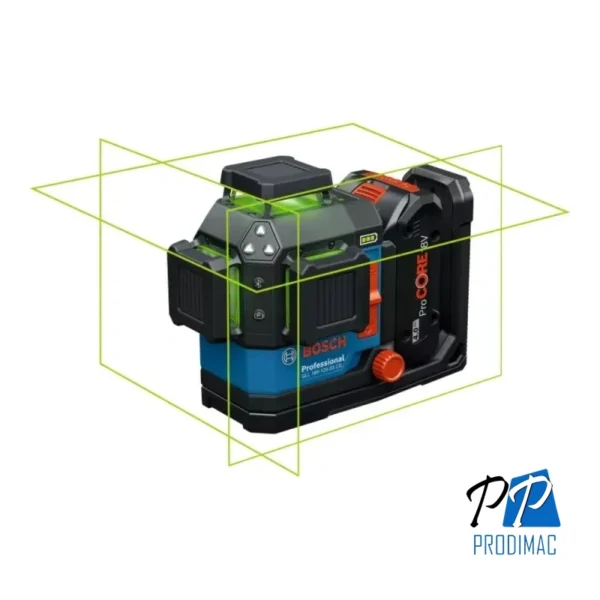 0601.065.1G0-000-2.webp Nivel Láser de 3 Lineas Verde 35 Metros Bosch GLL 18V-120-33 CG 0601.065.1G0-000