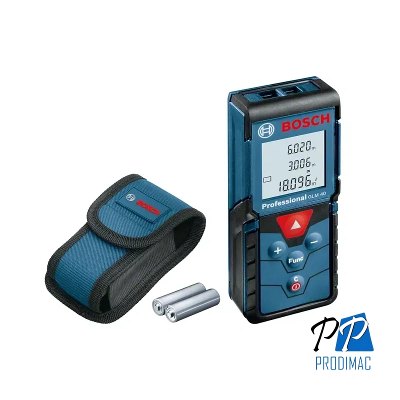 Medidor de Distancia Láser Hasta 40 Metros Bosch GLM 40 0601.072.900-000