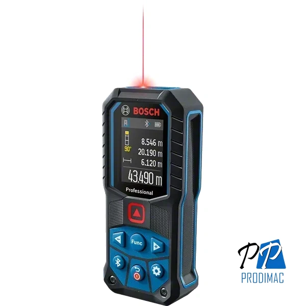 Medidor de distancia laser de hasta 50 metros GLM 50-27 C con Bluetooth Bosch 0601.072.T00-000