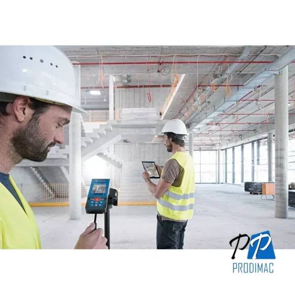 Medidor de Distancia Láser de Hasta 100 metros con Bluetooth Bosch GLM 100-25 C 0601.072.Y00-000