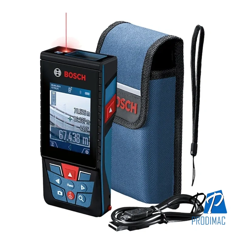 Medidor de Distancia Láser 150 Metros Bosch GLM 150-27 C 0601.072.Z00-000