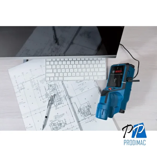 Detector de Materiales Dtect 200C Scanner Bosch 0601.081.6G0-000