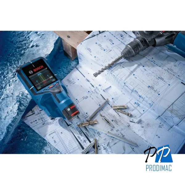 Detector de Materiales Dtect 200C Scanner Bosch 0601.081.6G0-000