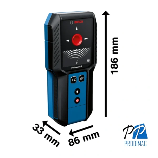 Detector de Materiales 120mm Bosch GMS 120-27 0601.081.700-000