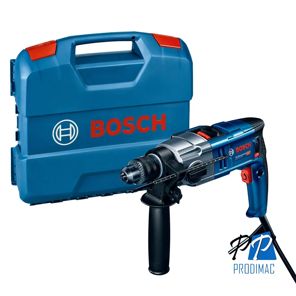 Taladro Percutor 1/2" 800W 48000 gpm Maleta Bosch GSB 20-2 RE 0601.1A2.1E3-000