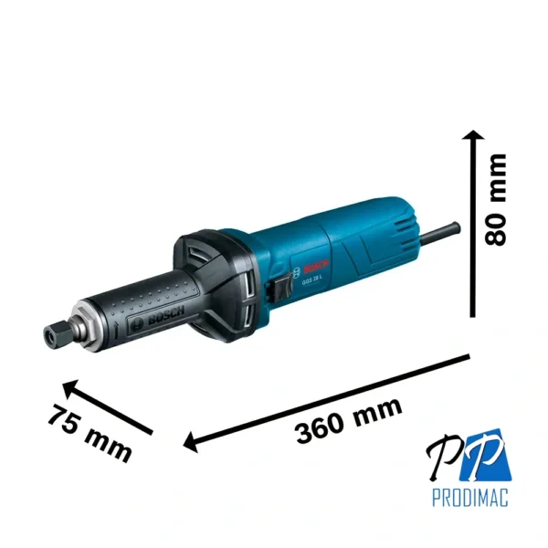 Turbineta / Esmeril Recto Cuello largo 500W GGS 28 L Bosch 0601.224.0E0-000