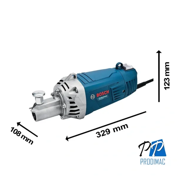 Vibrador de Concreto 1 3/8" 2200W 15000 vpm Bosch GVC 22 EX 0601.283.1E1-000