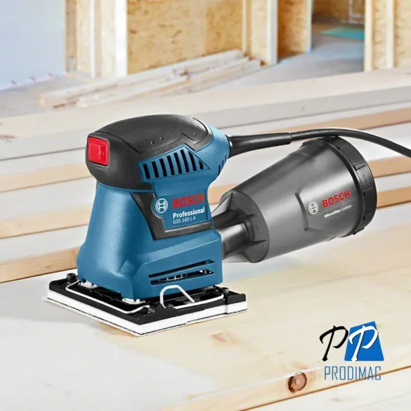 Lijadora Orbital (115 x 140 mm) 180W Bosch GSS 140-1A 0601.2A2.1E0-000