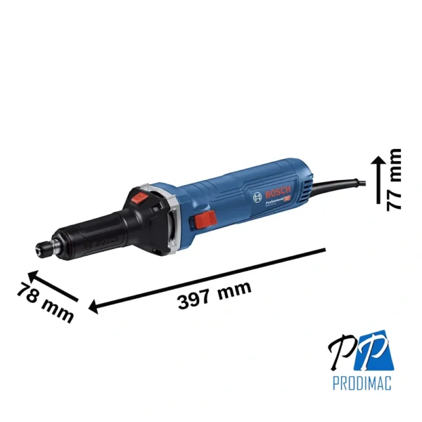 Esmeril Recto Cuello Largo 1/4" 750W 33000 rpm Bosch GGS 30 LS 0601.2B5.0E0-000
