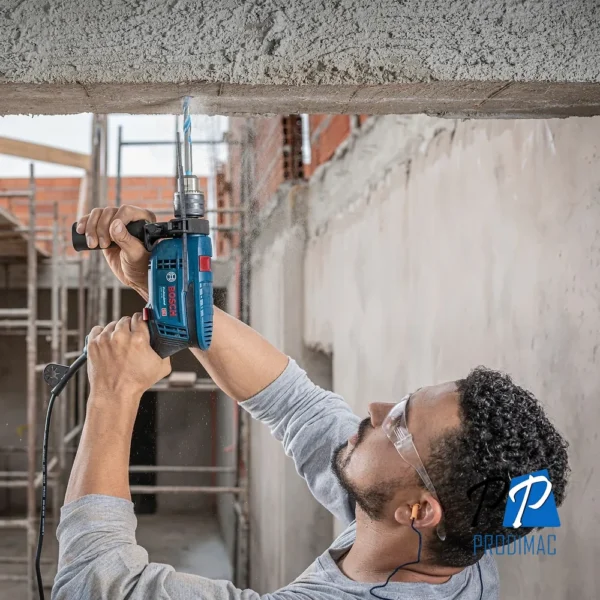 Taladro Percutor 1/2" 750W 57000 gpm Caja Bosch GSB 13 RE 0601.2B8.0E0-000