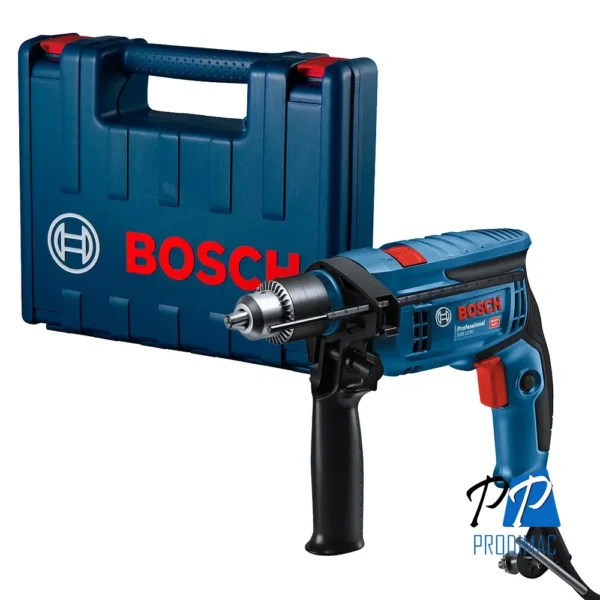 Taladro Percutor 1/2" 750W 57000 gpm Maleta Bosch GSB 13 RE 0601.2B8.0E1-000