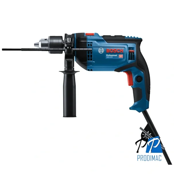 Taladro Percutor 1/2" 850W 52500 gpm Caja Bosch GSB 16 RE 0601.2B9.0E0-000