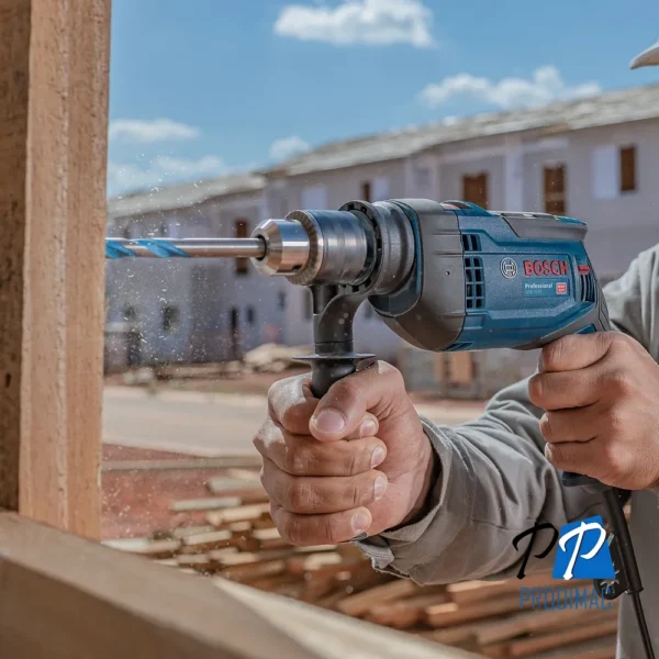 Taladro Percutor 1/2" 850W 52500 gpm Caja Bosch GSB 16 RE 0601.2B9.0E0-000